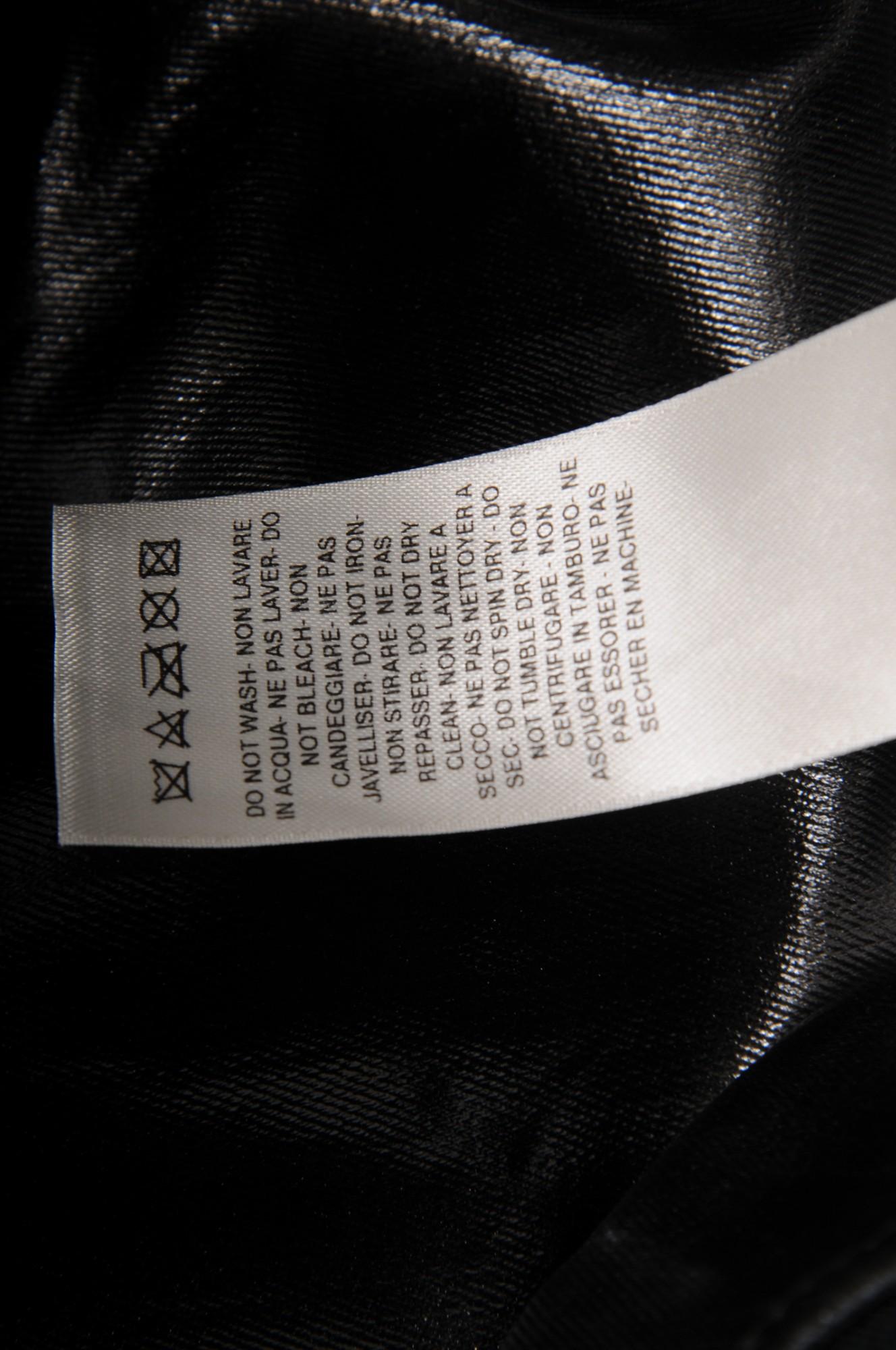 Rick Owens Donna Maxi Gonna Edfu Taglia IT 42 US 10 Nero Cotone Cerato Stretch in vendita 8