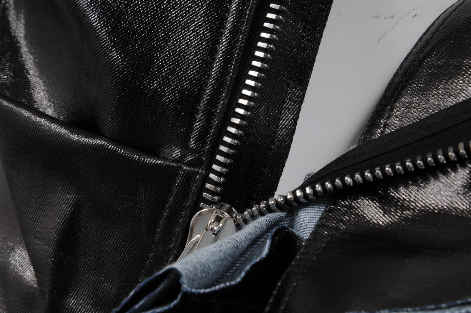 Rick Owens Donna Maxi Gonna Edfu Taglia IT 42 US 10 Nero Cotone Cerato Stretch in vendita 5