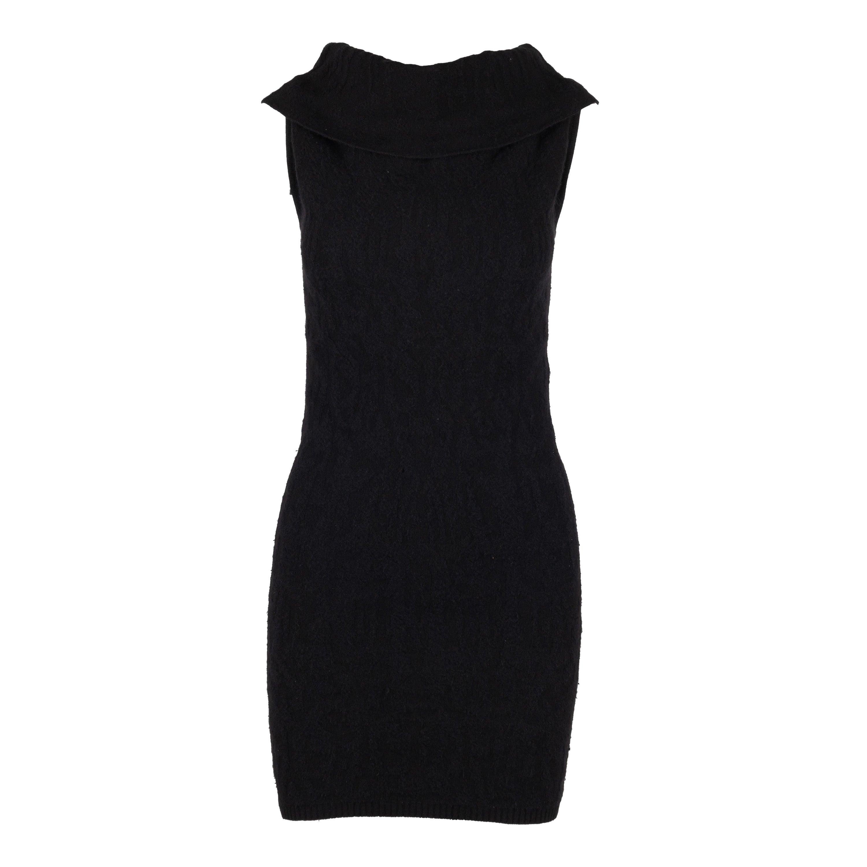 Rick Owens Wool Shift Dress - '10s For Sale
