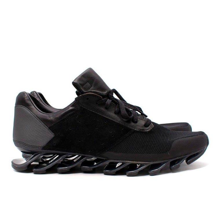 Rick Owens x Adidas Springblade Black Mesh and Leather Trainers For Sale at  1stDibs | rick owens springblade, rick owens adidas springblade, adidas  rick owens springblade