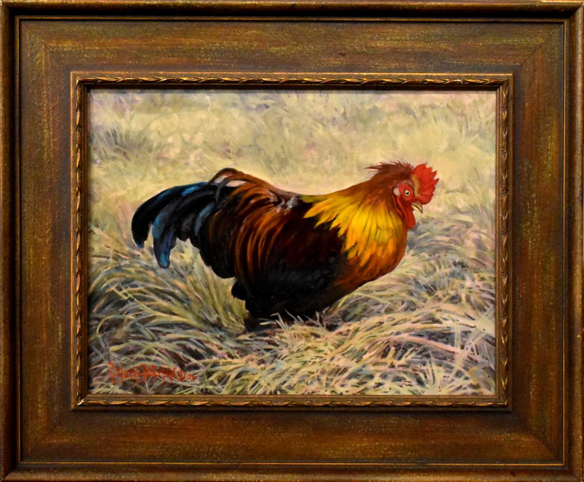 "MORNING HUNT" RICK PATTERSON (geboren 1958) ROOSTER