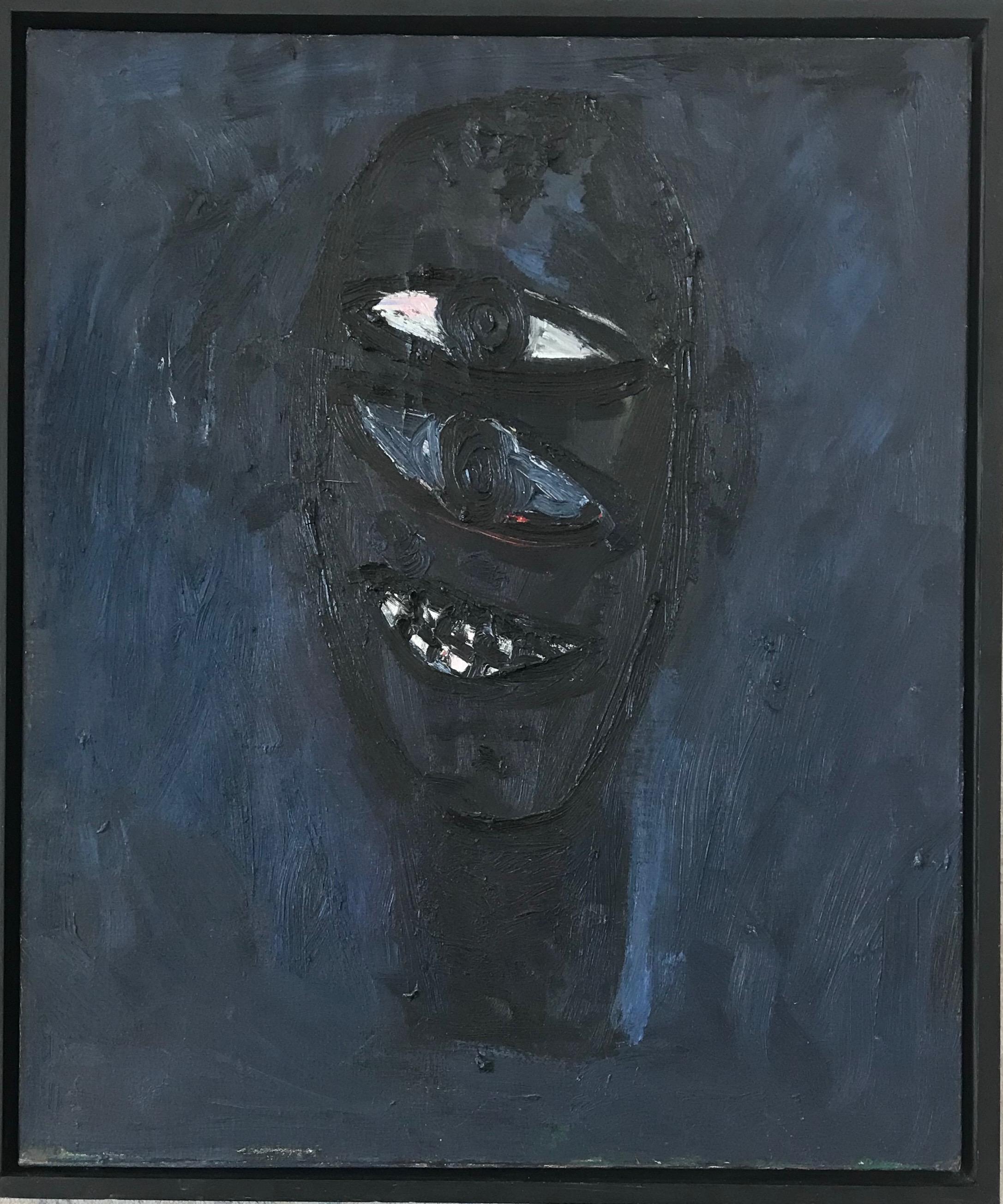 Rick Prol Portrait Painting – Kopfkopf (Selbstporträt)