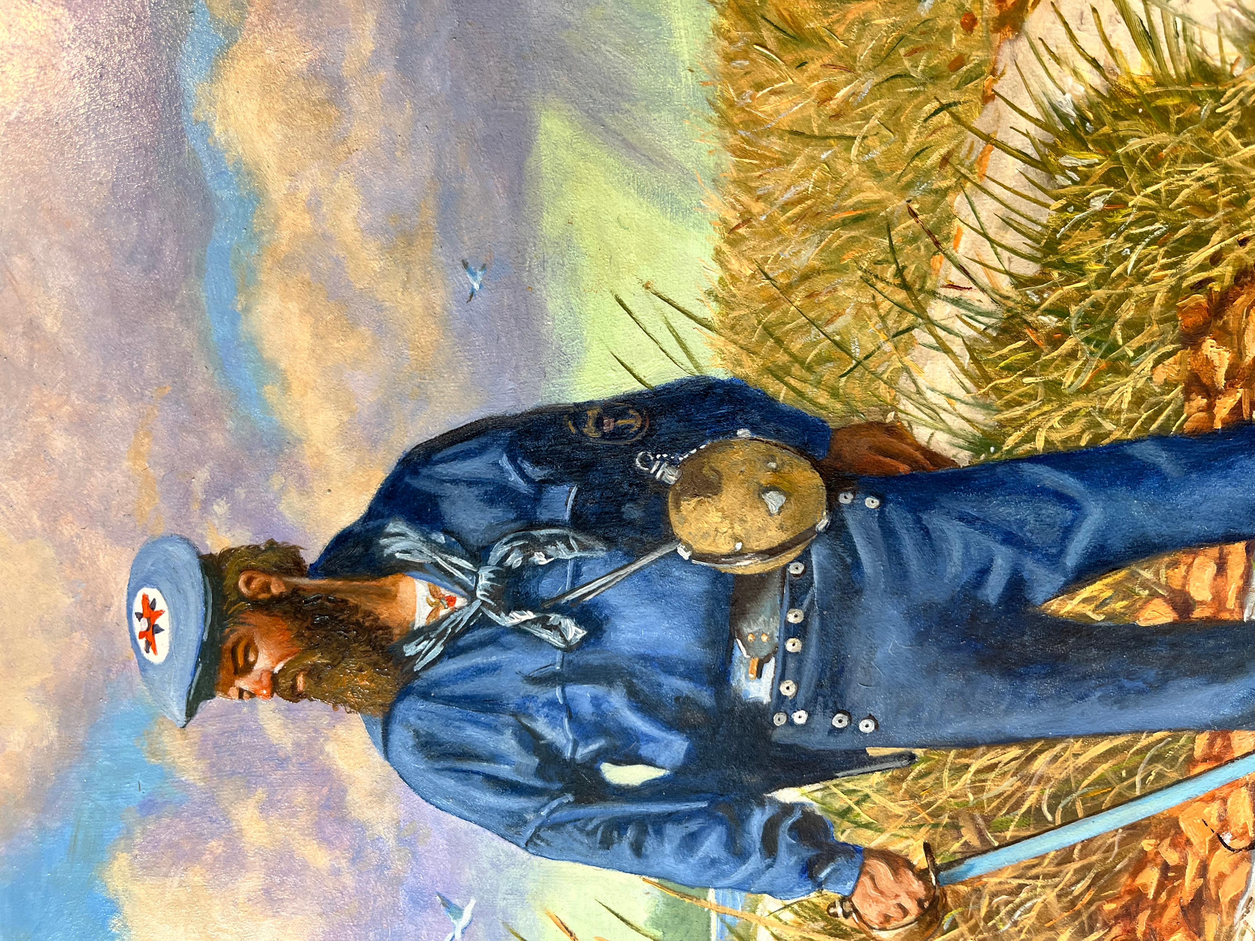 Portrait d'un marin de l'Union de la guerre civile intitulé 