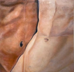 Il suo corpo come un fiume - Figure nude, ritratto intimo di una coppia
