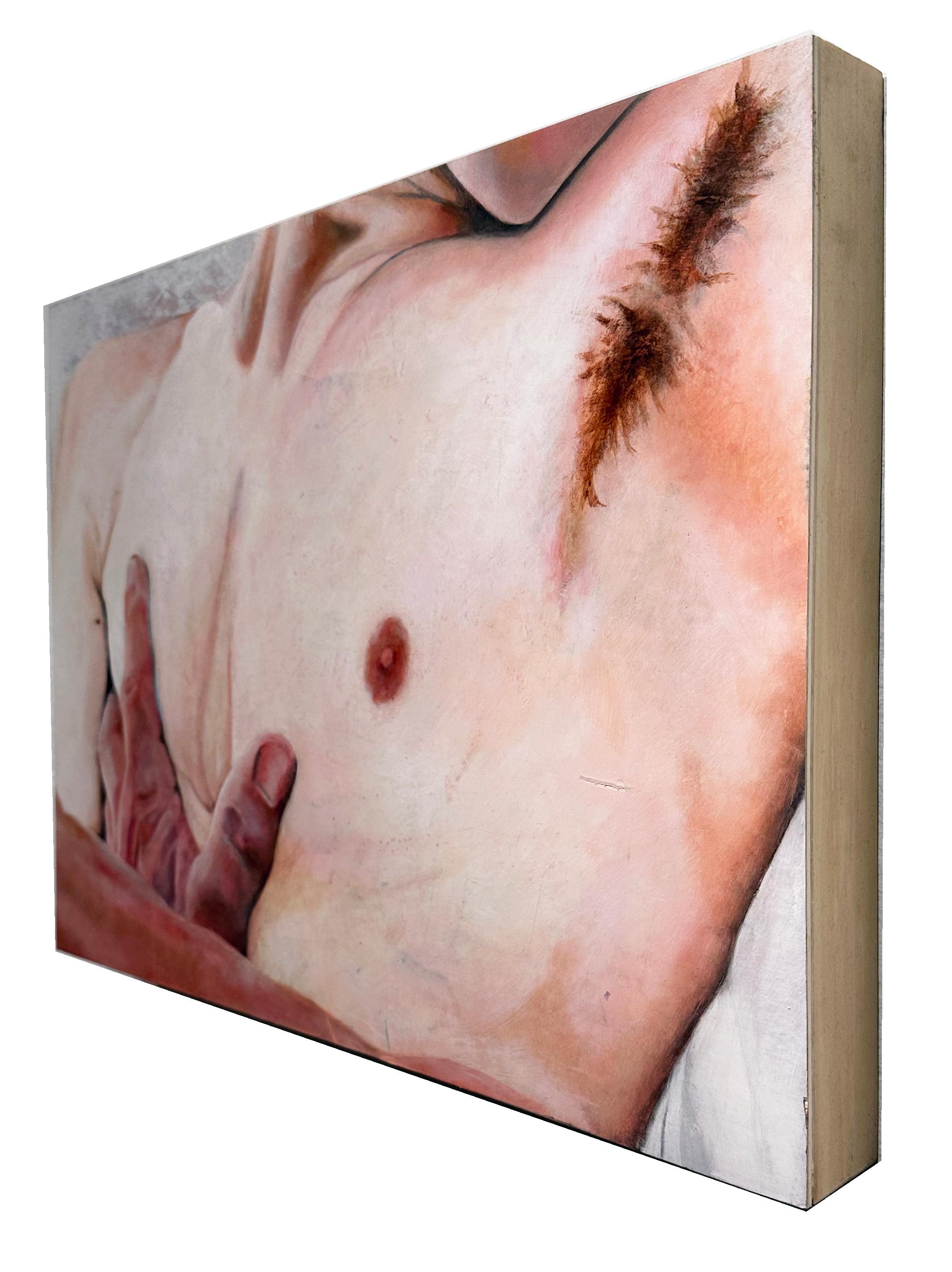 Le loro perdite e le loro speranze - Figure nude, ritratto intimo di una coppia - Painting Contemporaneo di Rick Sindt