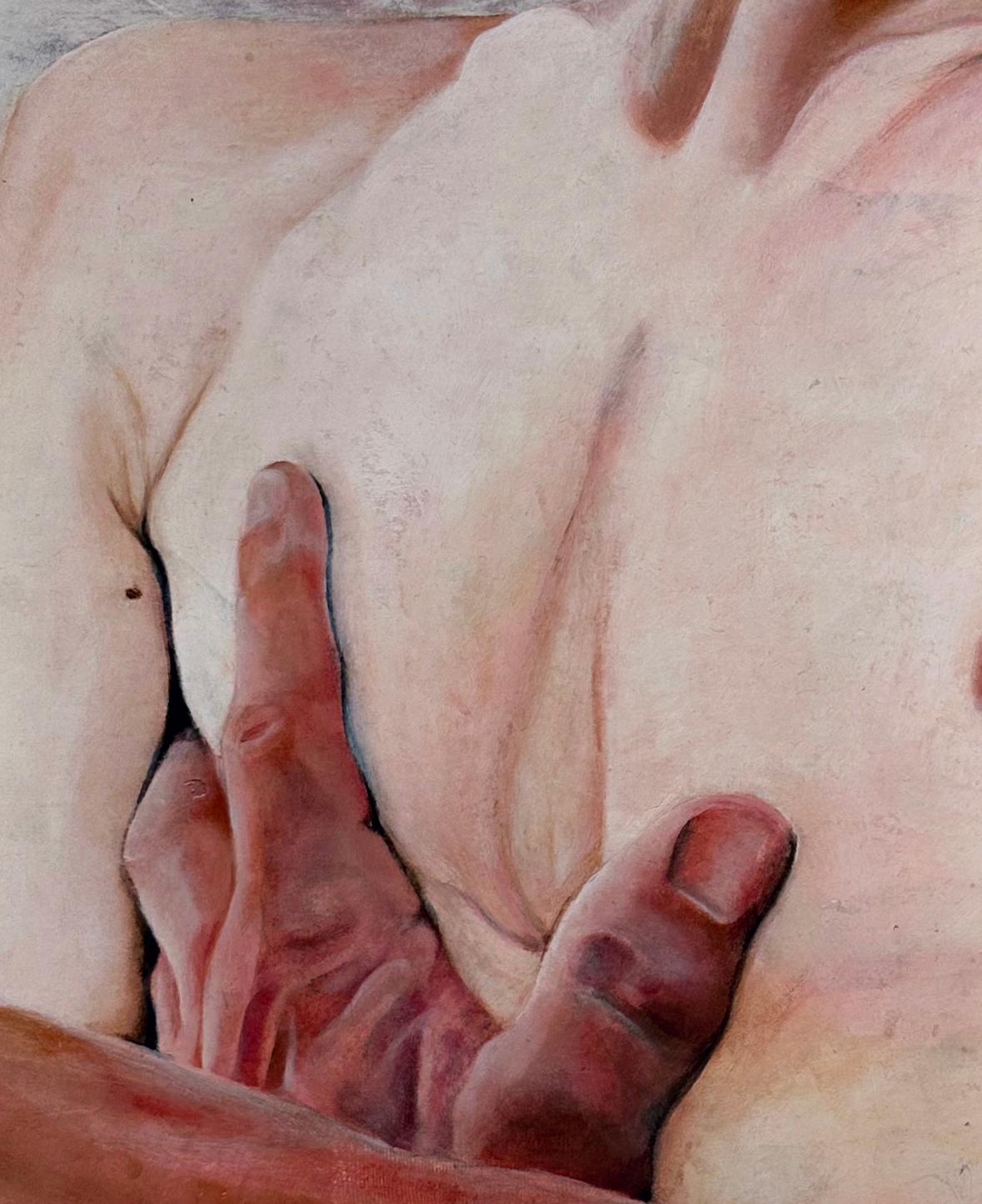 Utilizzando la pornografia come veicolo di comprensione, il lavoro di Rick Sindt esplora la scoperta e lo sviluppo dell'attrazione queer. Sindt trasforma i fotogrammi pornografici, trasformandoli in immagini di intimità.

Rick Sindt
Le loro perdite