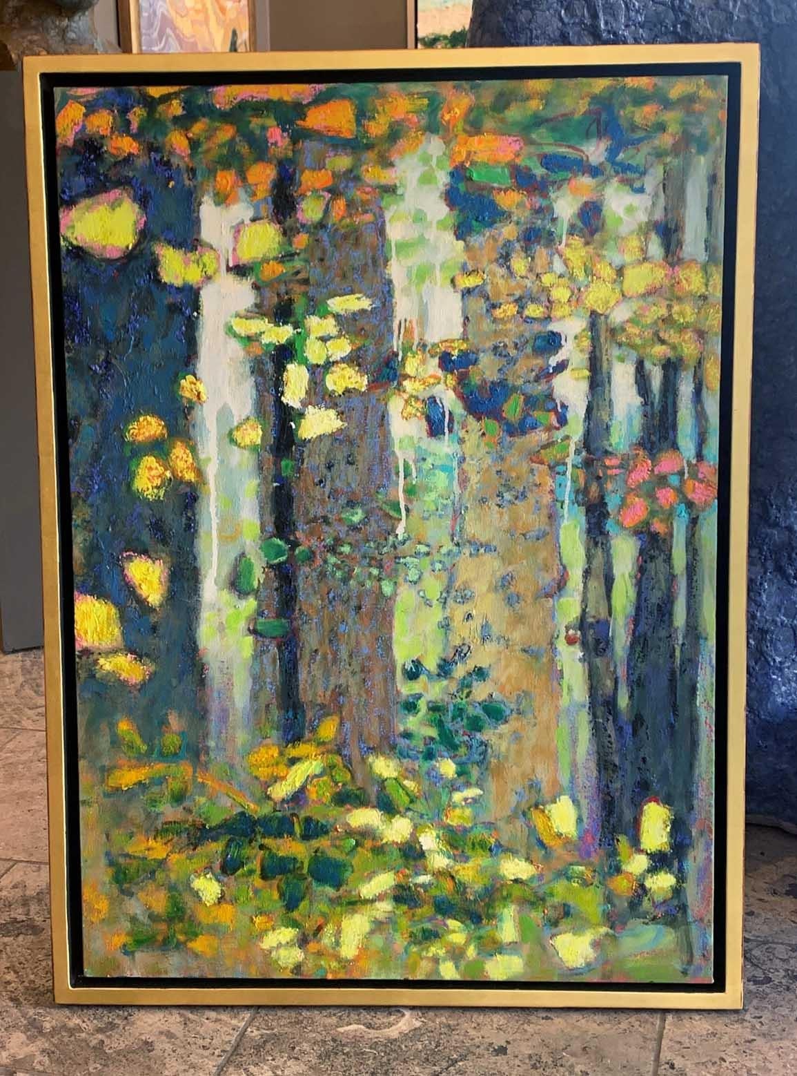 Autumnal Blend - Painting by Rick Stevens