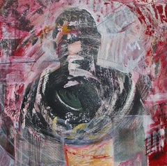 Portrait no.8, Painting, Acrylic on MDF Panel