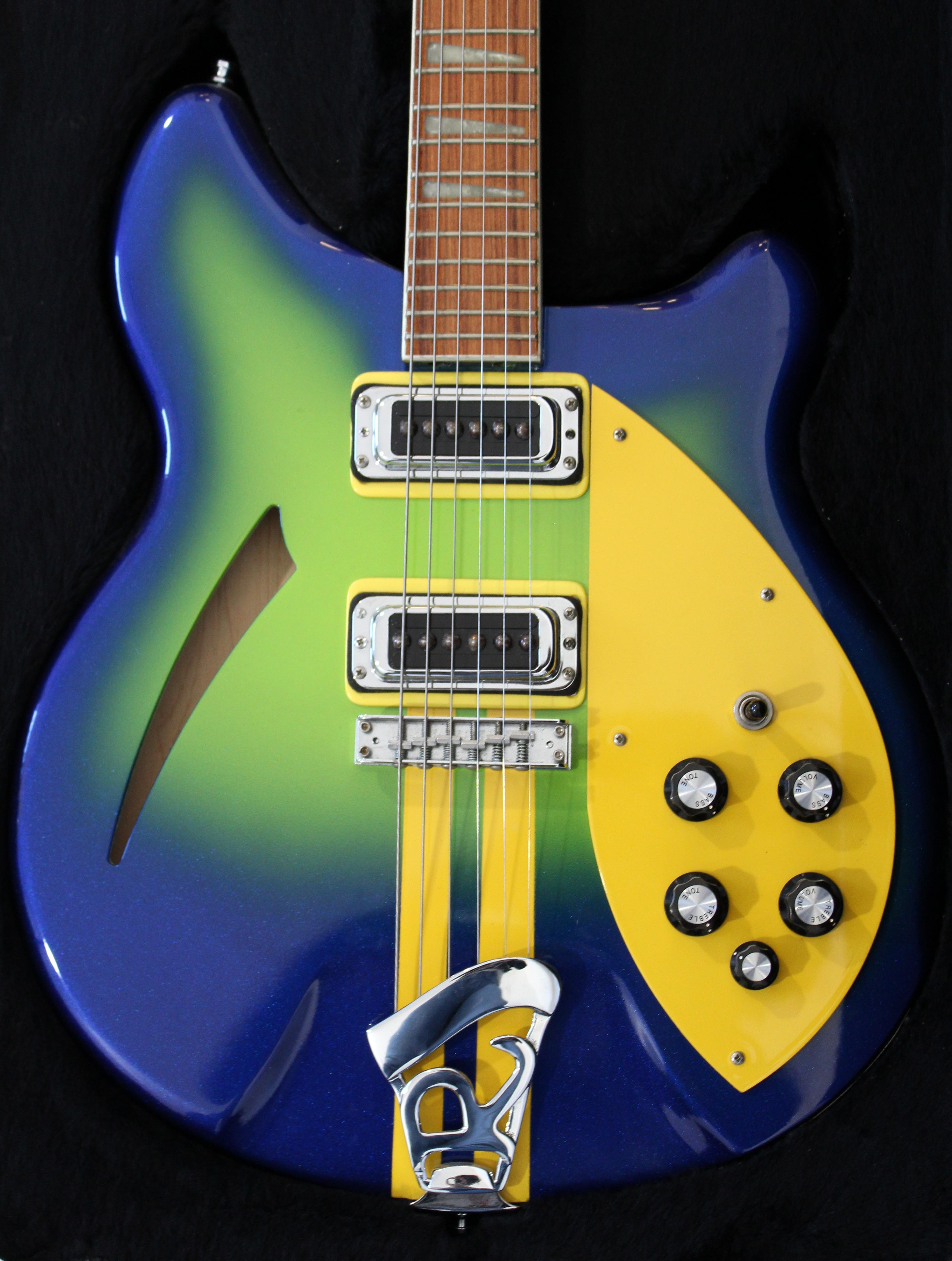 Rickenbacker 360 Custom Painted Weninger Electric Guitar Works at 1stDibs weninger guitar works