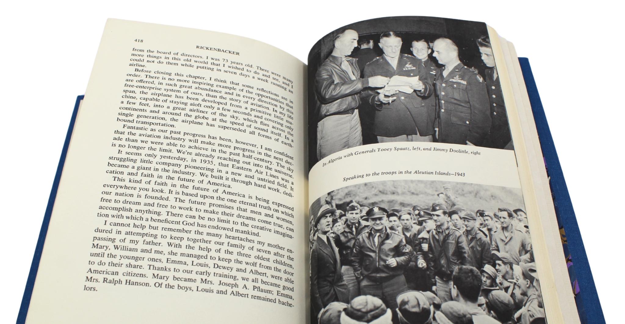 Rickenbacker : une autobiographie, signée par Eddie Rickenbacker, première édition, 1967 en vente 4