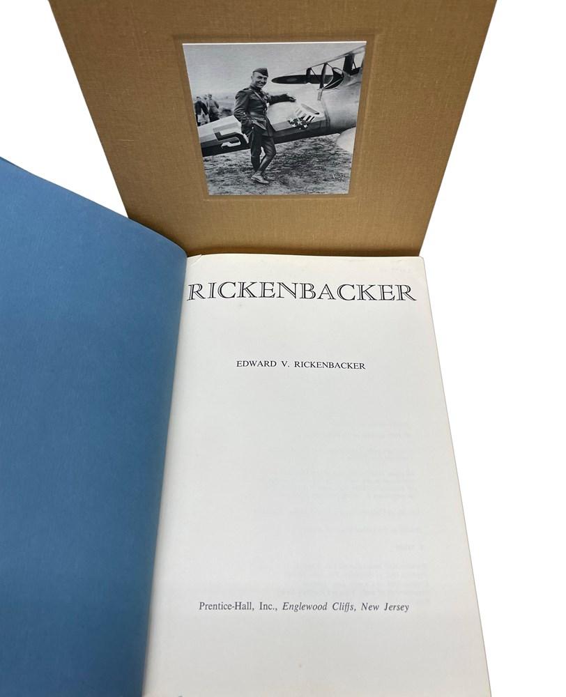 Rickenbacker An Autobiography, Signed by Rickenbacker, First Edition In Good Condition In Colorado Springs, CO