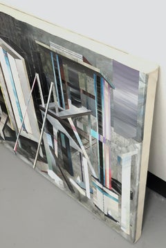 Ricky Allman, ‘Camp’, Collage, Mixed Media on Canvas