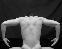 Alas Tres, Acto Uno, Série. Nu masculin  Photographie en noir et blanc