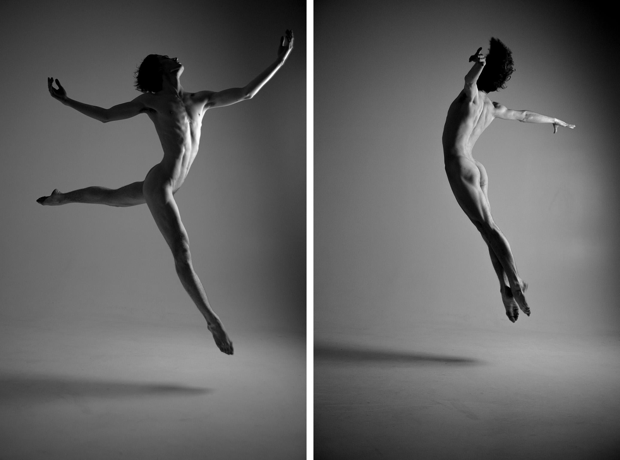 Nude Photograph Ricky Cohete - Apertura et Apertura II, Diptyque. De la série Bailarín