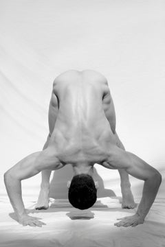 Arco, Dos. Espiral, Series. Male Nude Black and White Limited Edition Photograph