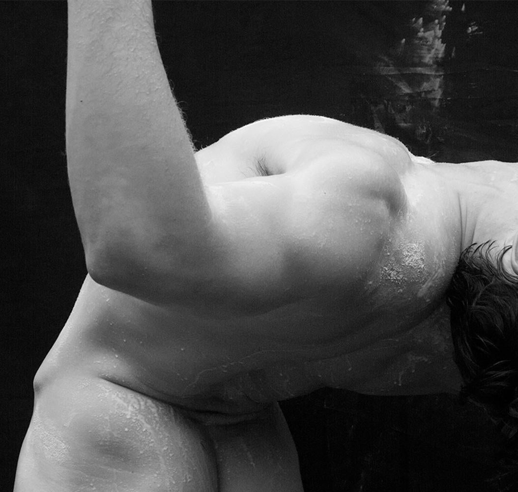 Arena Dos, From the series, Acto Uno. Male Nude Limited Edition B&W Photograph - Black Black and White Photograph by Ricky Cohete