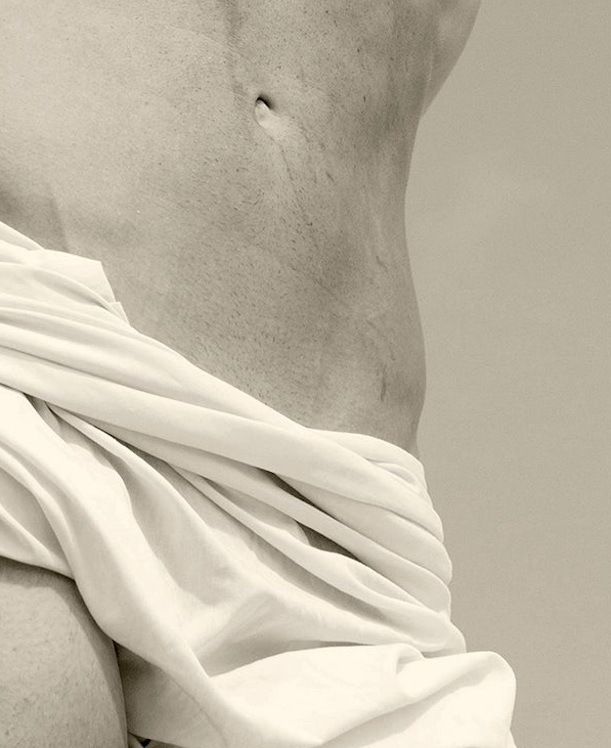 Bodice of a Man. Sepia. Limited Edition Photograph For Sale 1