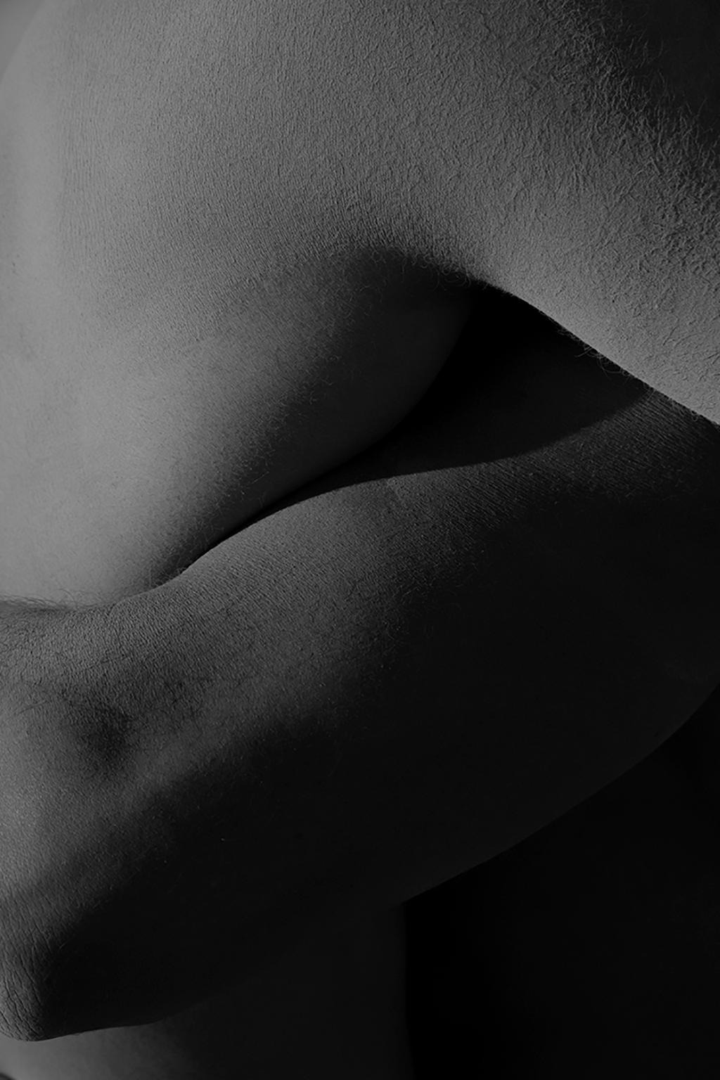 Ricky Cohete Nude Photograph - Cerro. From the Cerros, series.  Nudes. Limited Edition B&W Photograph