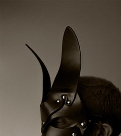 Hombre en mascara. Sepia Limited Edition Photograph