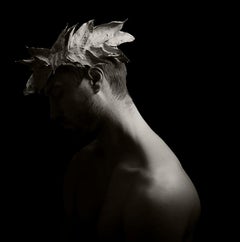 Man with Crown. Two, Black and & White Portrait Limited Edition Photograph