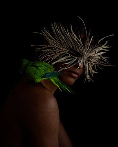 Niño con Máscara. Portrait. Limited Edition Color Photograph