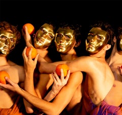 Ocho. De la serie Danza de las Naranjas. Fotografía figurativa en color