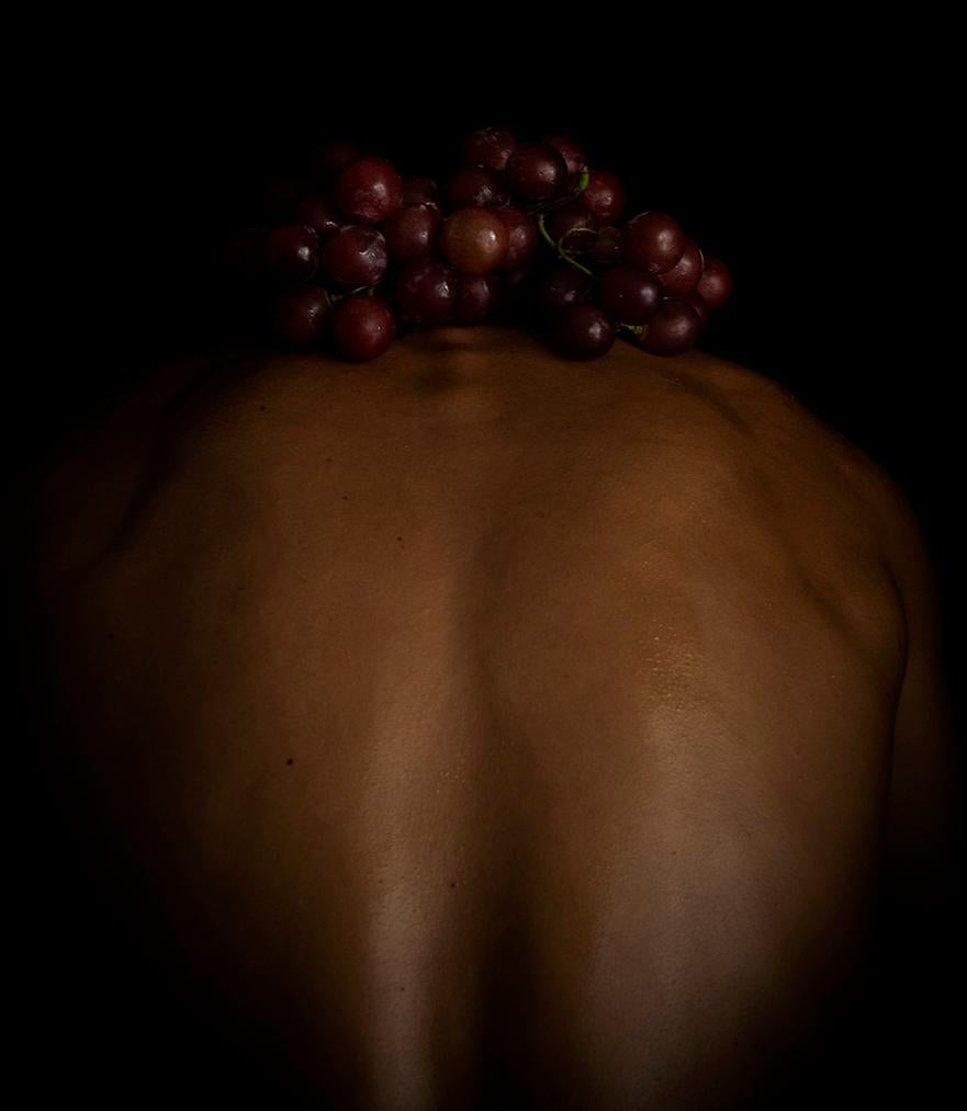 Paraiso, Nude. Color Limited Edition Photograph - Black Nude Photograph by Ricky Cohete