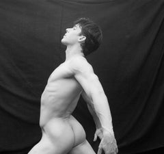 Principio, Acto Uno, Series. Male Nude Black and White Photograph