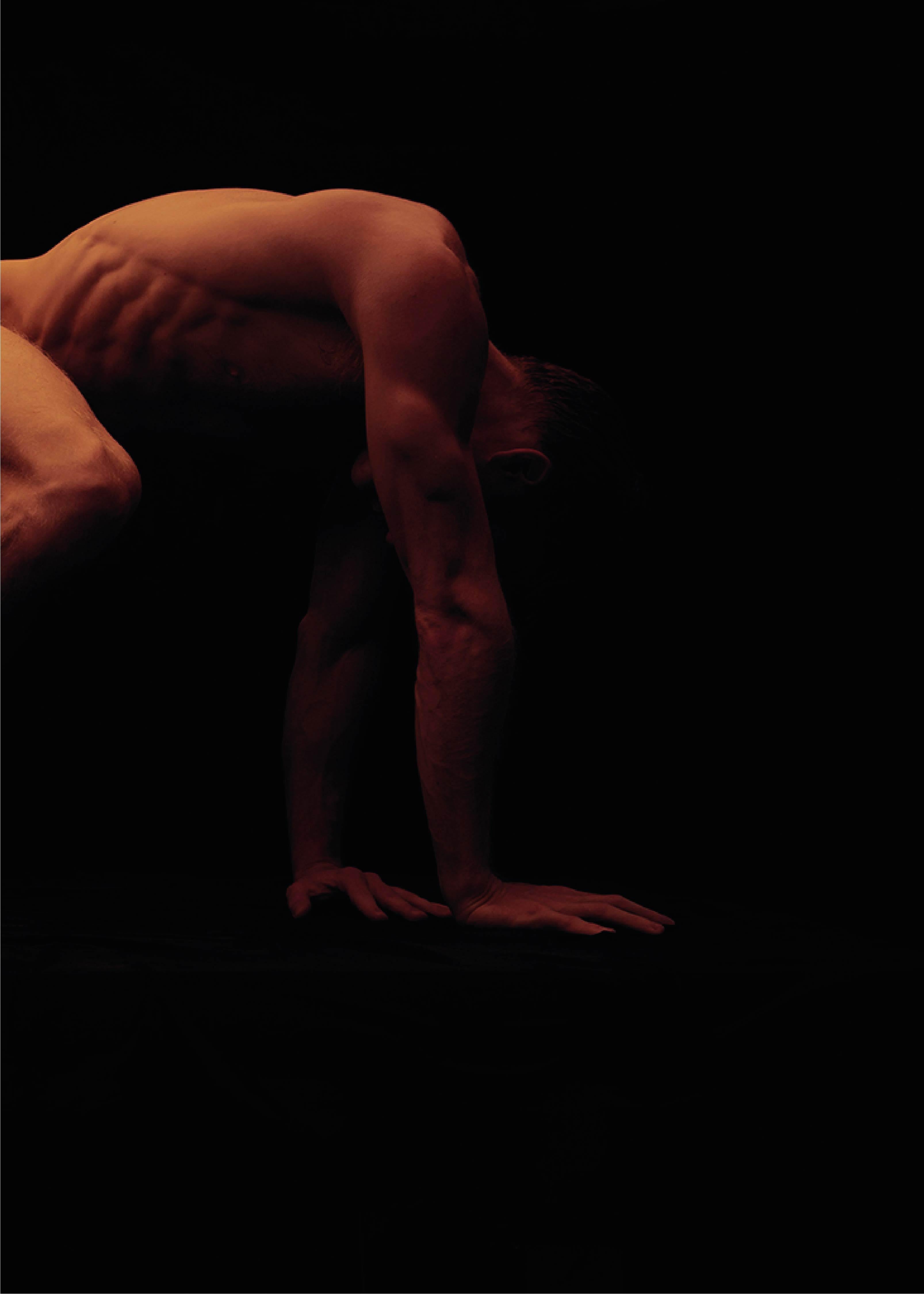 Respiro. Momentum, Series. Male Nude Limited Edition Color Photograph For Sale 1