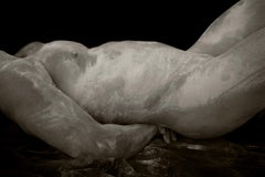 Sculpture of Cornelio, 2. Male Nude. Black and White Limited Edition Photograph