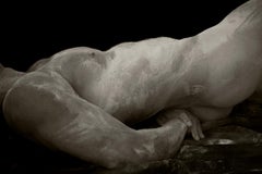 Sculpture of Cornelio. Male Nude. Black and White Limited Edition Photograph