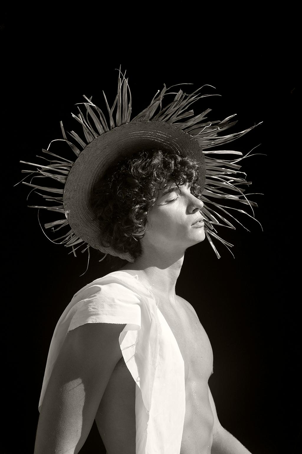 Sun Crown, Portrait. Limited Edition B&W Photograph