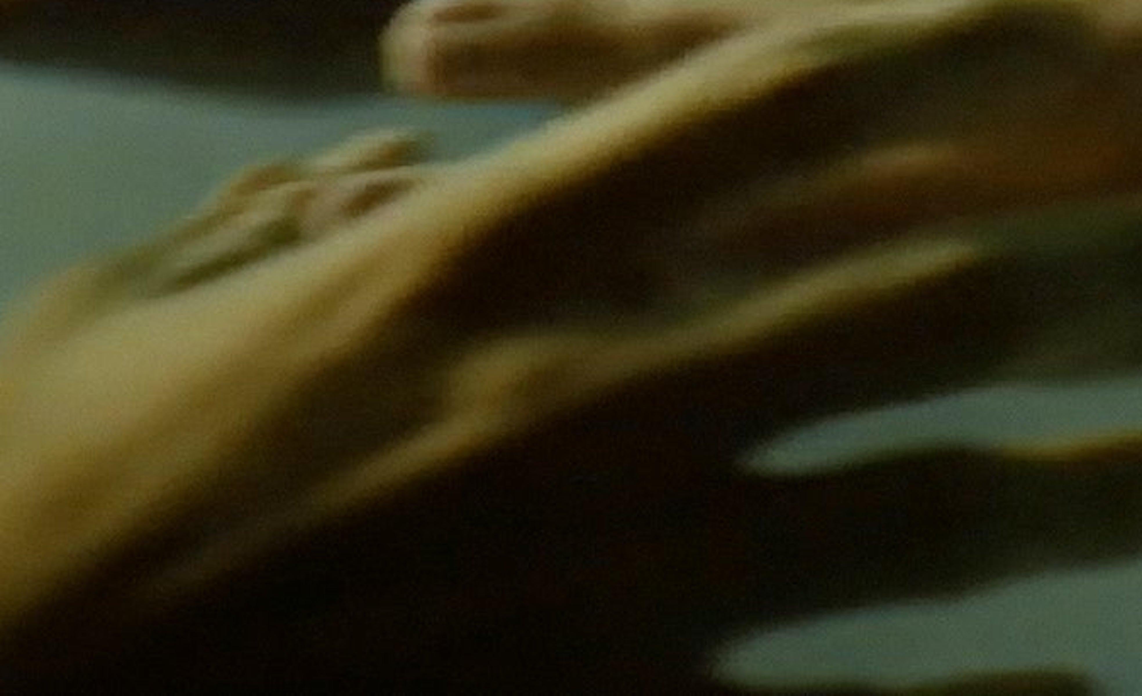 Union,  From the Alignment series. Hands. Limited Edition Color Photograph - Black Nude Photograph by Ricky Cohete