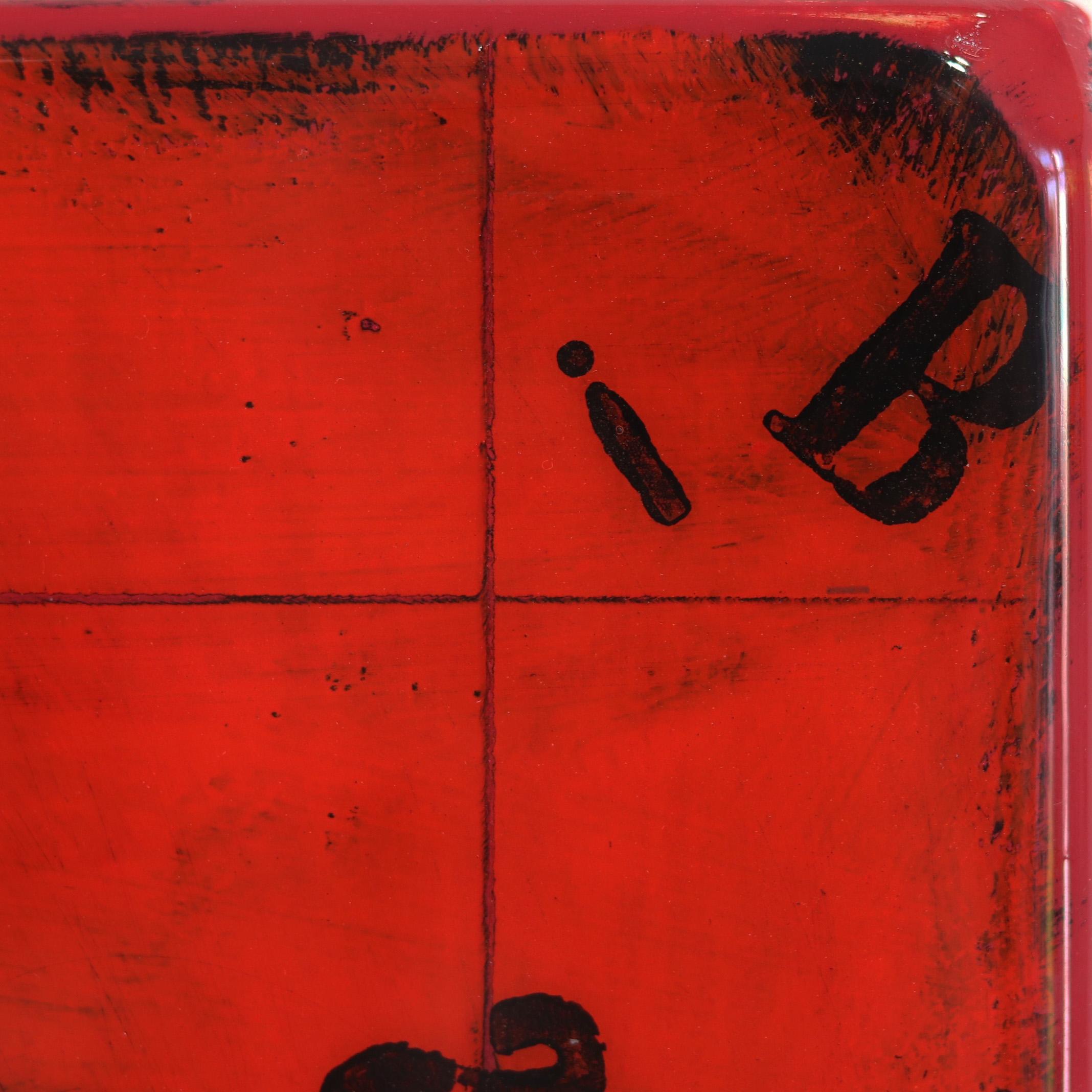 Love Letters 6 - Modern Minimalist Original Resin Artwork For Sale 1