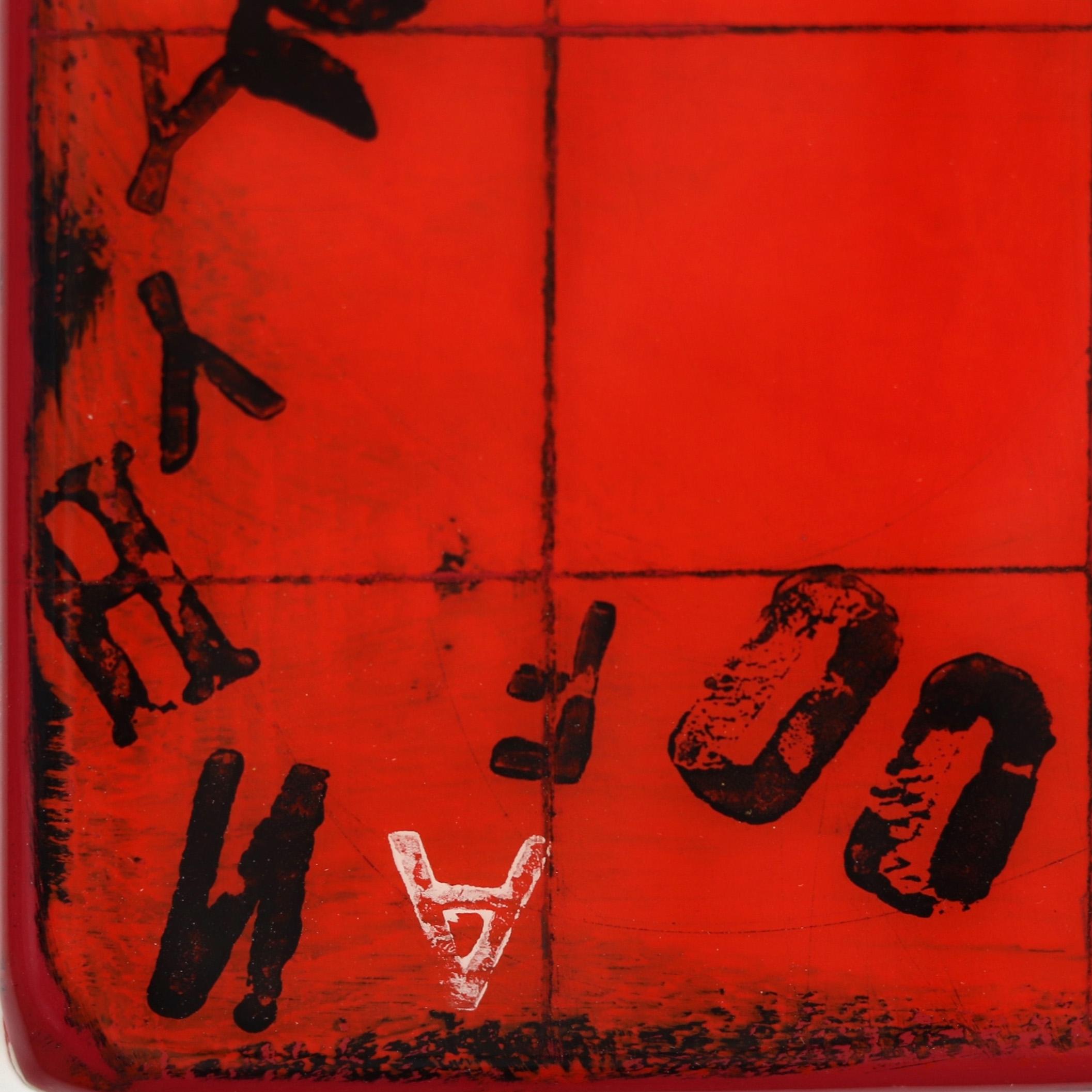 Love Letters 6 - Modern Minimalist Original Resin Artwork For Sale 3