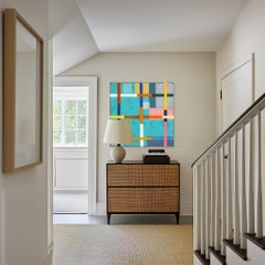 Made In The Shade 5 - Arte astratta moderna in resina minimalista multicolore