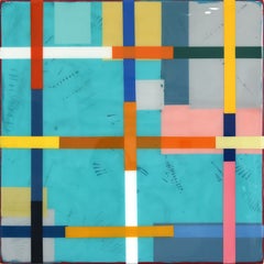 Made In The Shade 5 - Modern Resin Minimalist Multicolor Geometric Abstract Art