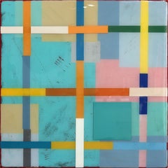Made In The Shade - Modern Acrylic Geometric Resin Artwork