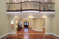 Sunspot 133 - Opera d'arte astratta moderna, alta, in resina lucida, minimalista, dai toni autunnali