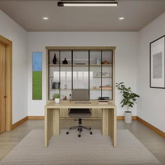 Mancha solar alta 47 - Resina moderna Minimalista Obra de arte abstracta en dos tonos terrosos