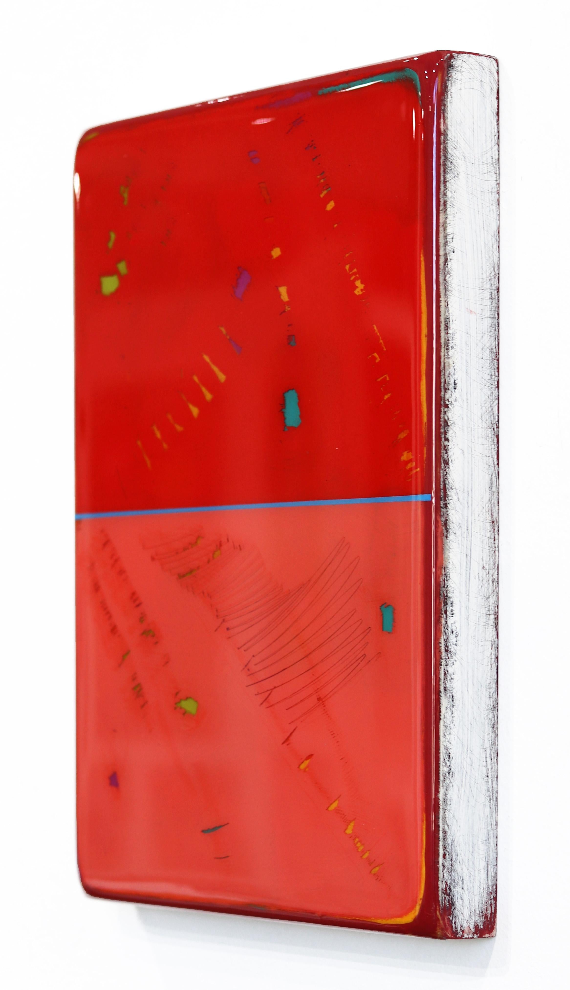 The Window 282-1 - Modern Monochromatic Resin Artwork For Sale 2