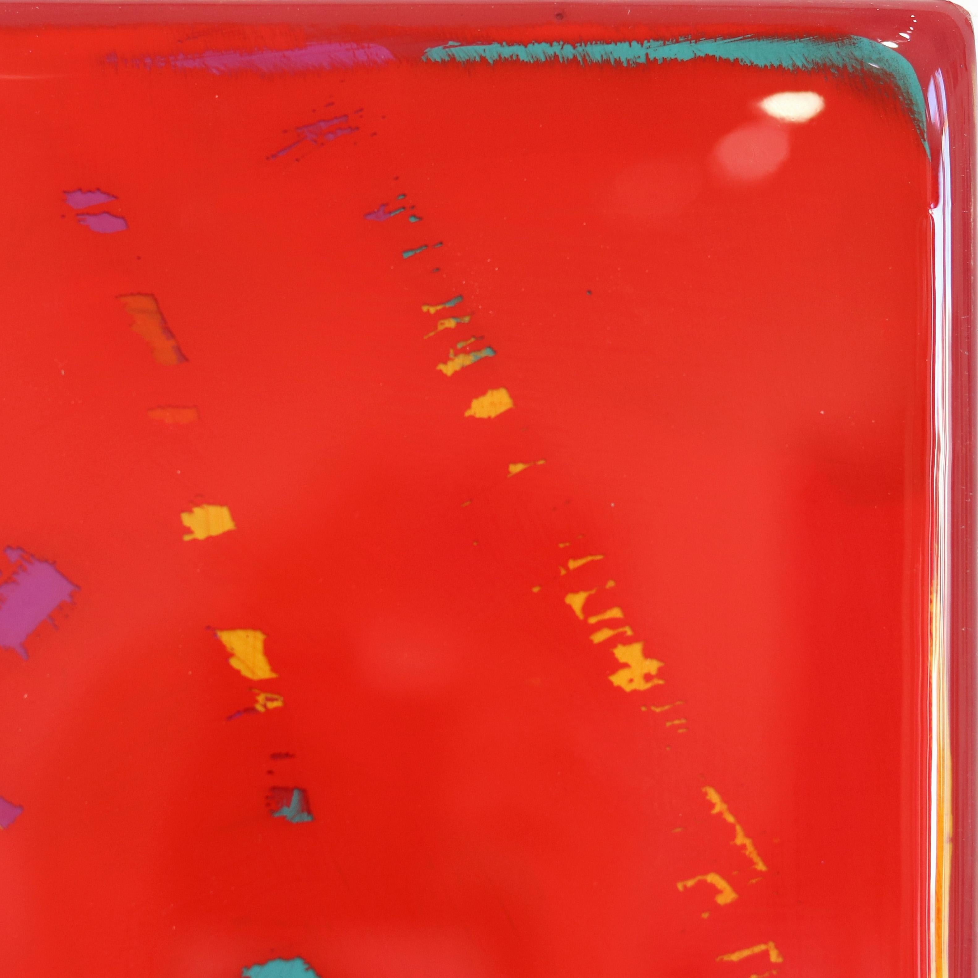 The Window 282-1 - Modern Monochromatic Resin Artwork For Sale 3