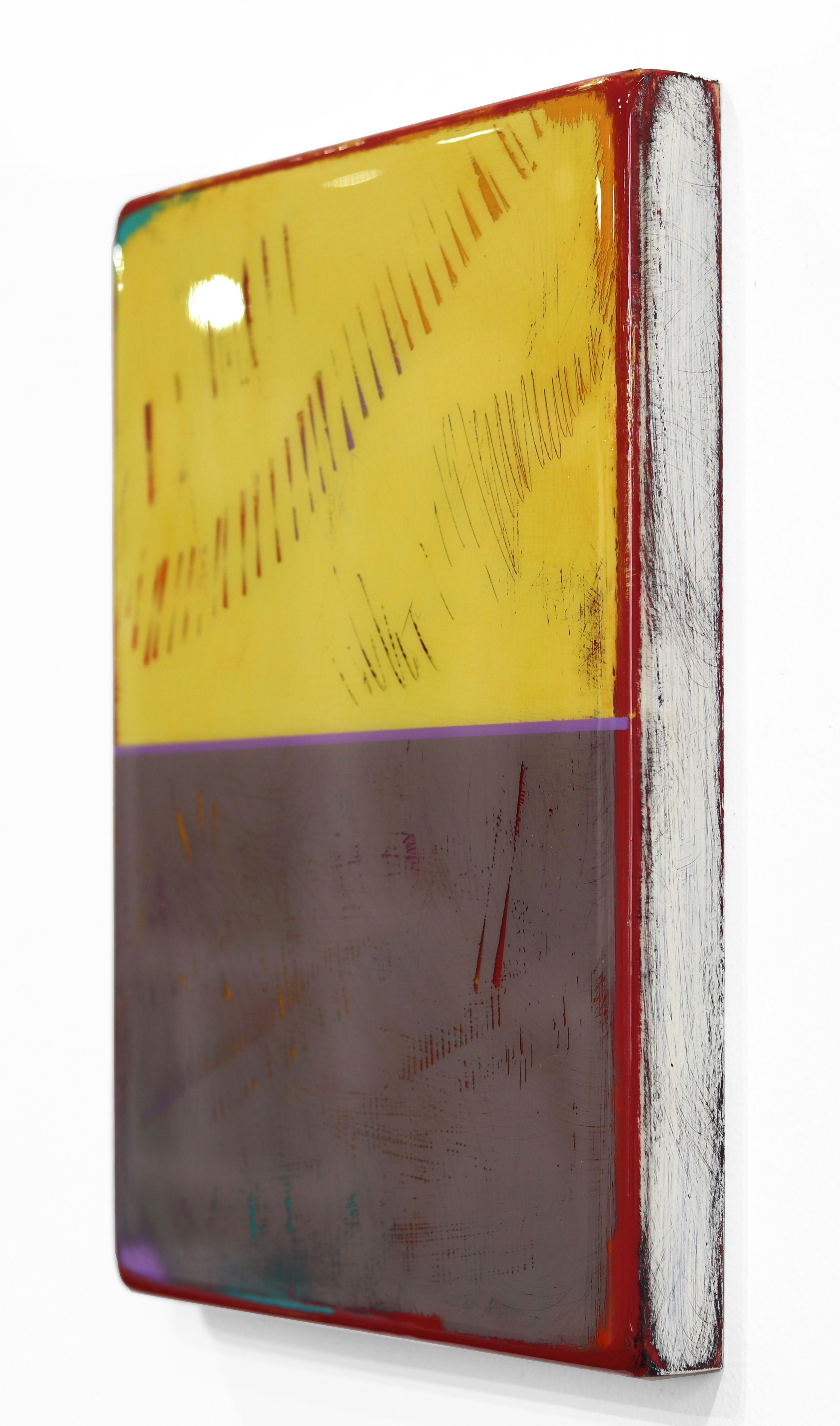The Window 285 - Modern Minimalist Acrylic Paint Resin Original Artwork For Sale 1