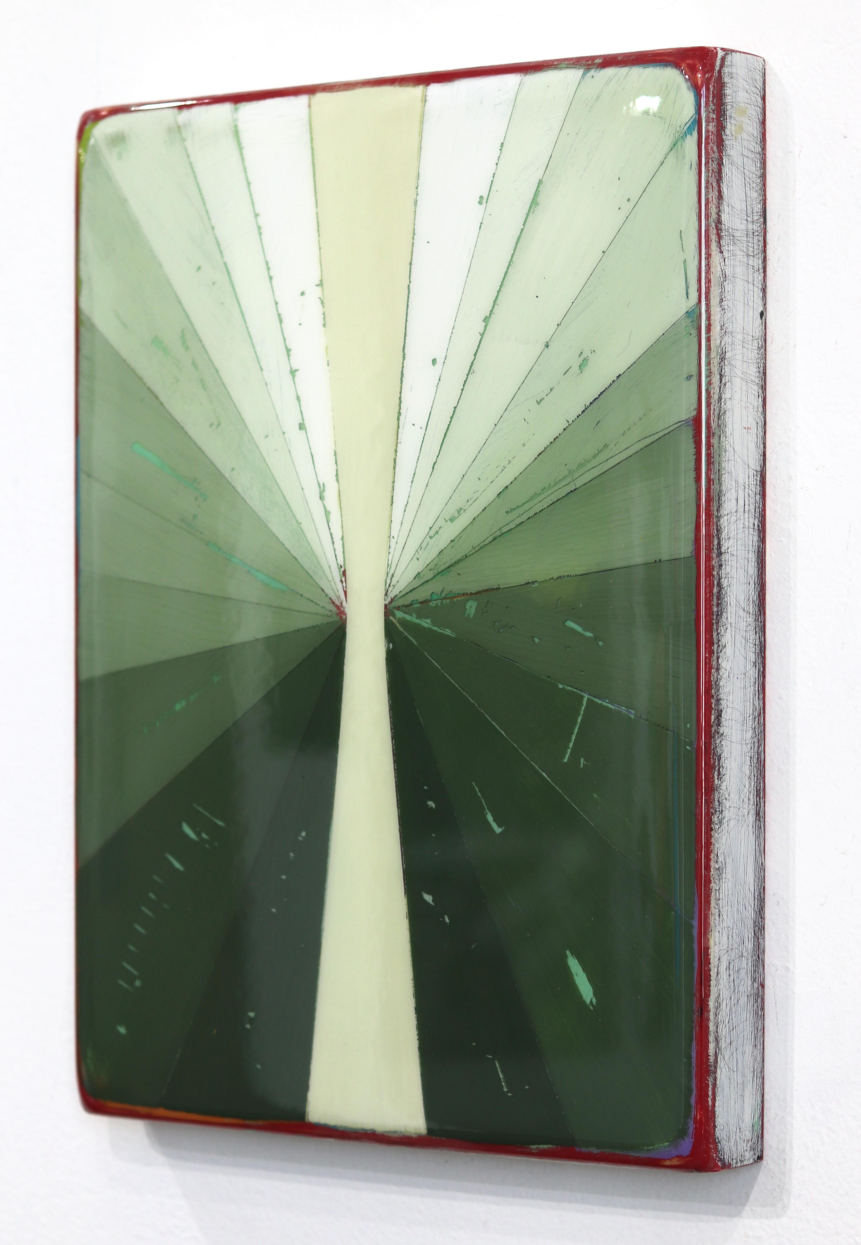 The Window 297 - Modern Monochromatic Resin Artwork For Sale 2