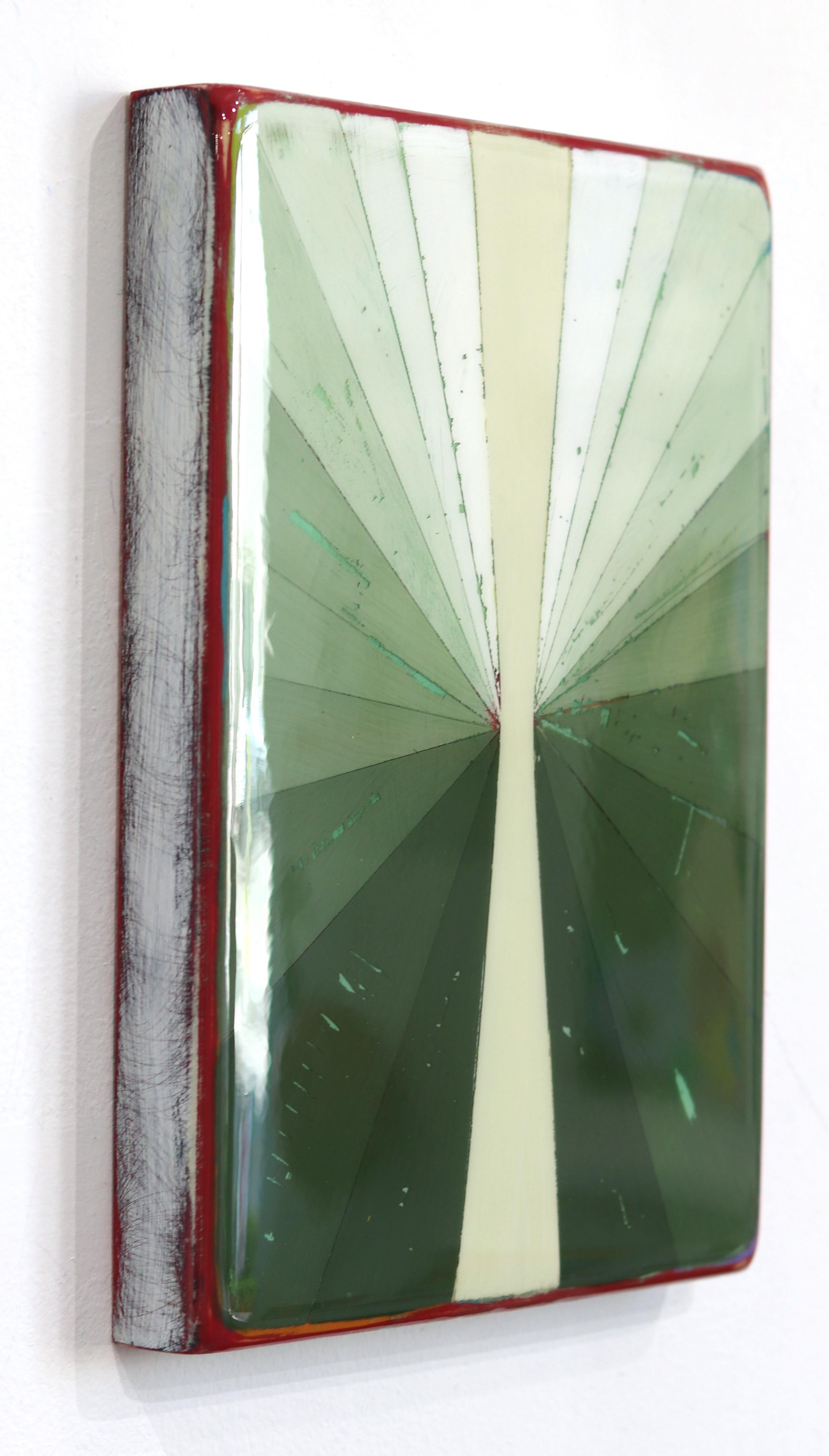 The Window 297 - Modern Monochromatic Resin Artwork For Sale 4