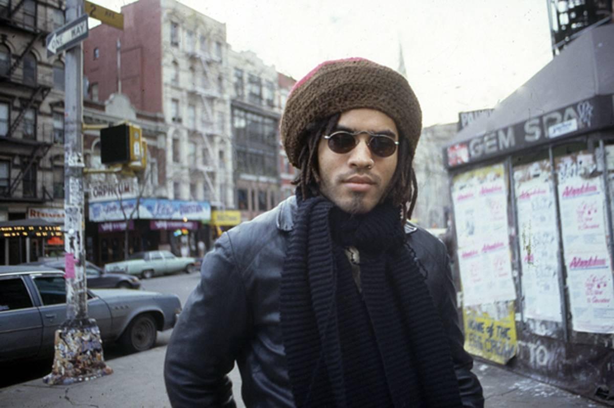 Ricky Powell Color Photograph - Lenny Kravitz