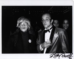 Andy Warhol Keith Haring par Ricky Powell