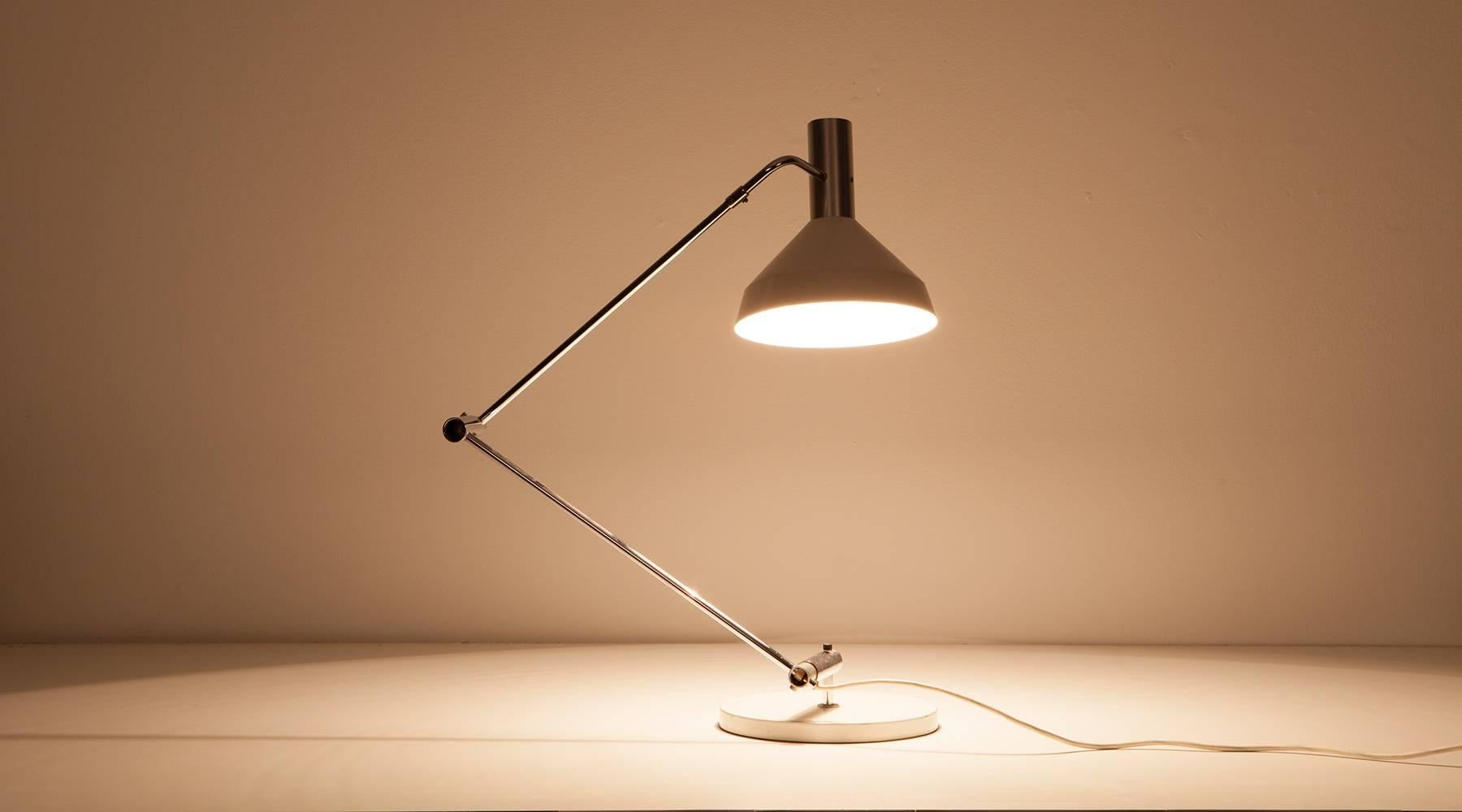 Mid-Century Modern Rico Baltensweiler Desk Lamp 'D'