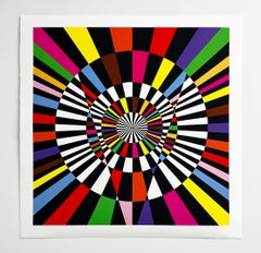 Untitled (Collective Light Power) von Rico Gatson (Abstrakte geometrische Linien)