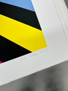 "Untitled (Collective Light Power)" by Rico Gatson (Abstract, Geometric, Line)